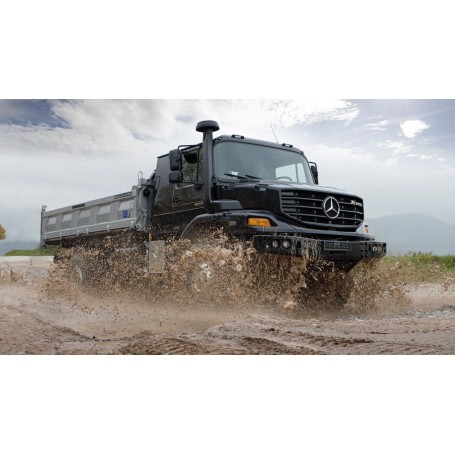 COCHE ELÉCTRICO PARA NIÑOS MERCEDES ZETROS RC  MOTORES 2x60 W