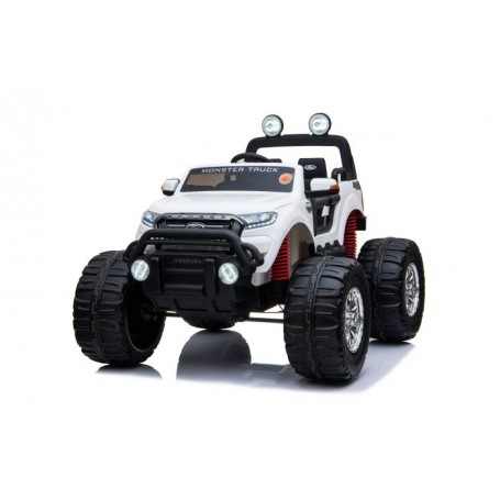 COCHE ELÉCTRICO PARA NIÑOS FORD RANGER MONSTER TRUCK 4X4 24V RC PANTALLA LCD