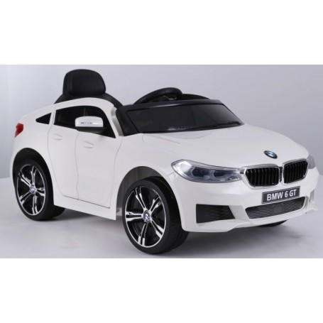 COCHE ELÉCTRICO PARA NIÑOS BMW 6GT  12V RC 2022