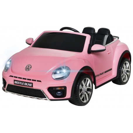 COCHE ELÉCTRICO PARA NIÑOS VOLKSWAGEN ESCARABAJO  12V RC