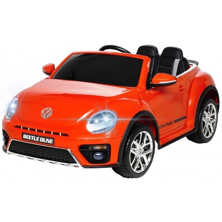 COCHE ELÉCTRICO PARA NIÑOS VOLKSWAGEN ESCARABAJO  12V RC
