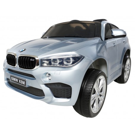 COCHE ELÉCTRICO PARA NIÑOS BMW X6M 12V RC MODELO 2022