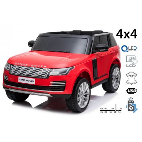 COCHE ELÉCTRICO PARA NIÑOS RANGER ROVER 4X4 2 PLAZAS 24V RC MP4 2022