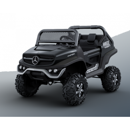 COCHE ELÉCTRICO PARA NIÑOS MERCEDES-BENZ UNIMOG 4X4 RC