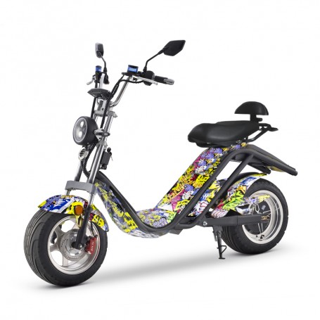 SCOOTER ELÉCTRICA MATRICULABLE ETHOR 2000W/20AH