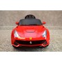 COCHE ELÉCTRICO PARA NIÑOS FERRARI F12 RED  RC