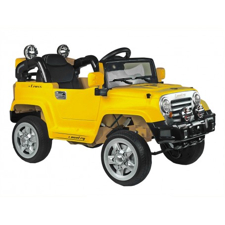 COCHE ELECTRICO PARA NIÑOS JEEP JJ245 12V RC