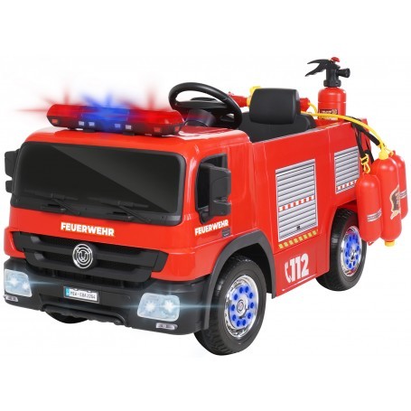 CAMIÓN ELÉCTRICO DE BOMBEROS PARA NIÑO 12 V