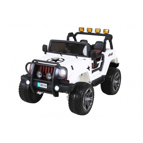 COCHE ELECTRICO PARA NIÑOS JEEP WRANGLER 2 PLAZAS 24 V 2022