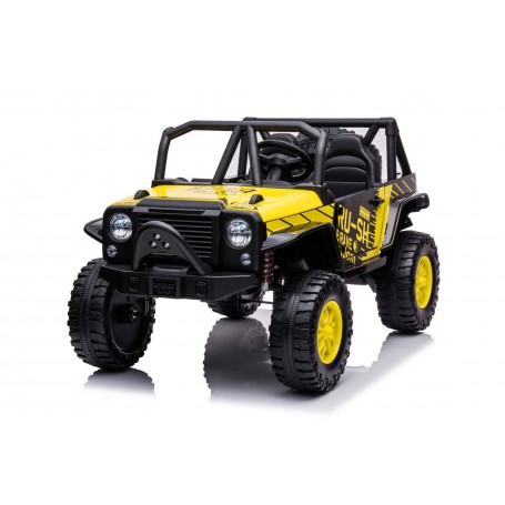 COCHE ELÉCTRICO PARA NIÑOS JEEP RAPTOR XXL 24V RC