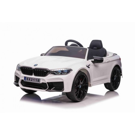 COCHE ELÉCTRICO PARA NIÑOS BMW M5 12V RC