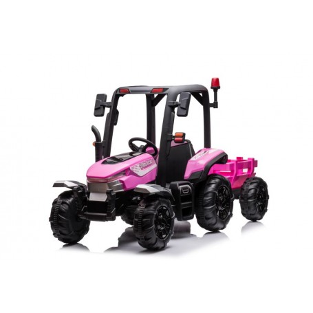 TRACTOR ELÉCTRICO CON REMOLQUE 24 V 200W CON RC