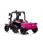 TRACTOR ELÉCTRICO CON REMOLQUE 24 V 200W CON RC