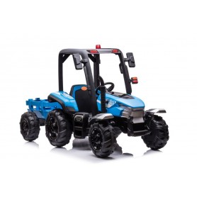 TRACTOR ELÉCTRICO CON REMOLQUE 24 V 200W CON RC