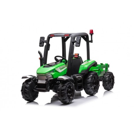 TRACTOR ELÉCTRICO CON REMOLQUE 24 V 200W CON RC