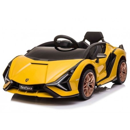 COCHE ELÉCTRICO PARA NIÑOS LAMBORGHINI SIAN 12 V RC