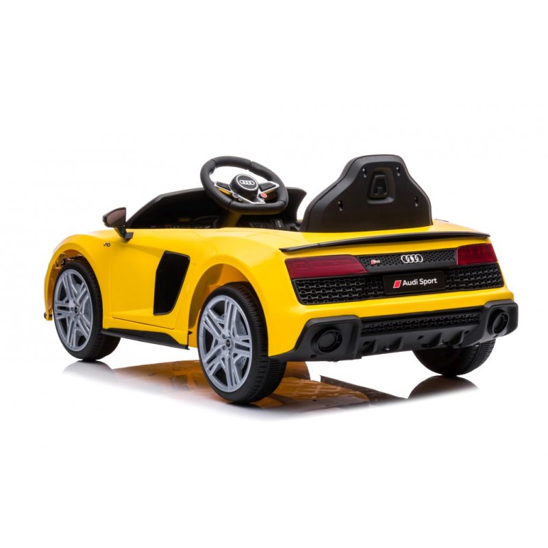 Coche Eléctrico Infantil Audi R8 Spyder – MobiSporty De Mobiclinic Con 2 Motores Y Batería 12V | Mando A Distancia 2.4G, Bluetooth Y Luces LED | +3 Años | Velocidad Hasta 6 Km/h