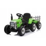 TRACTOR ELÉCTRICO WORKERS CON REMOLQUE, RC 2,4 GHZ