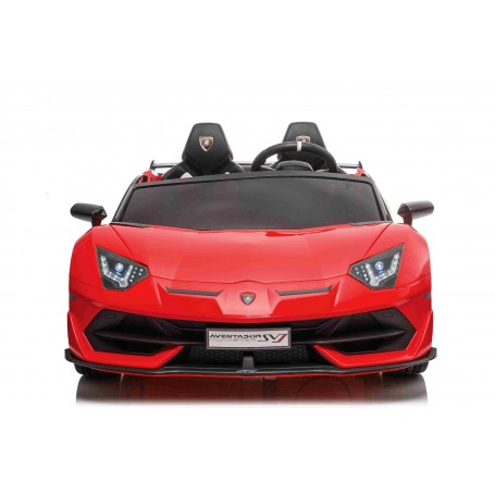COCHE ELÉCTRICO PARA NIÑOS LAMBORGHINI  AVENTADOR 2 PLAZAS 12-24V RC
