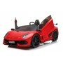 COCHE ELÉCTRICO PARA NIÑOS LAMBORGHINI  AVENTADOR 2 PLAZAS 12-24V RC