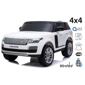 COCHE ELÉCTRICO PARA NIÑOS RANGER ROVER 4X4 2 PLAZAS 24V RC MP4 2022