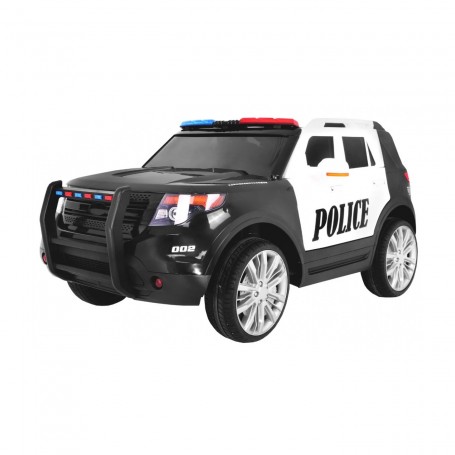 COCHE ELÉCTRICO PARA NIÑOS TODOTERRENO DE POLICIA 12V RC