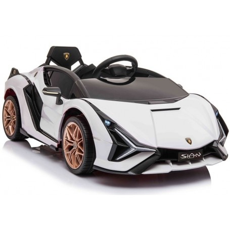 COCHE ELÉCTRICO PARA NIÑOS LAMBORGHINI SIAN 12 V RC