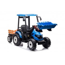 TRACTOR EXCAVADORA CON REMOLQUE HERCULES 24V RC