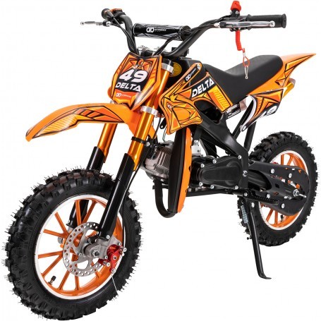MINI MOTO DE CROSS GASOLINA PARA NIÑOS DELTA 49 CC