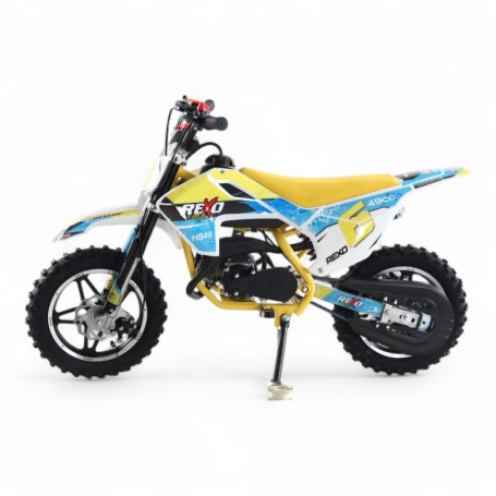 MINI MOTO DE CROSS 49cc REXO HS49 REPLICA HUSQUARNA