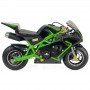 MINI MOTO DE CARRERAS GASOLINA PARA NIÑOS ROAN COBRA 49cc 2025