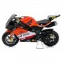 MINI MOTO DE CARRERAS GASOLINA PARA NIÑOS ROAN COBRA 49cc 2025