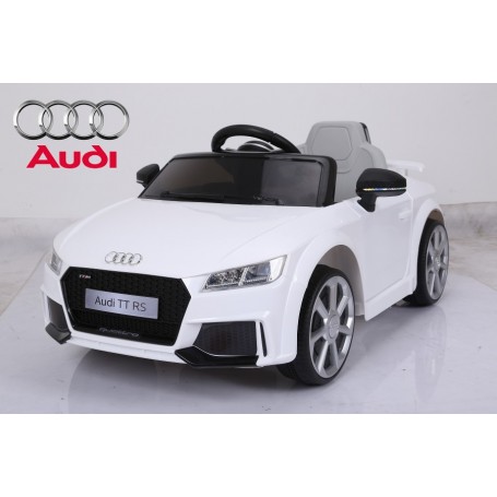 COCHE ELÉCTRICO PARA NIÑOS AUDI TTRS 12V RC 2021