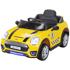 COCHE ELÉCTRICO PARA NIÑOS MINI COOPER HL198 12V RC