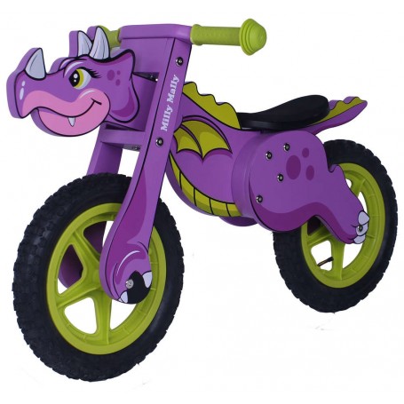 BICICLETA SIN PEDALES DINO DE ROSAROCA